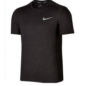 NIKE Gray T-Shirt Heather Crew Neck Dri-Fit Activewear Running Size Medium M